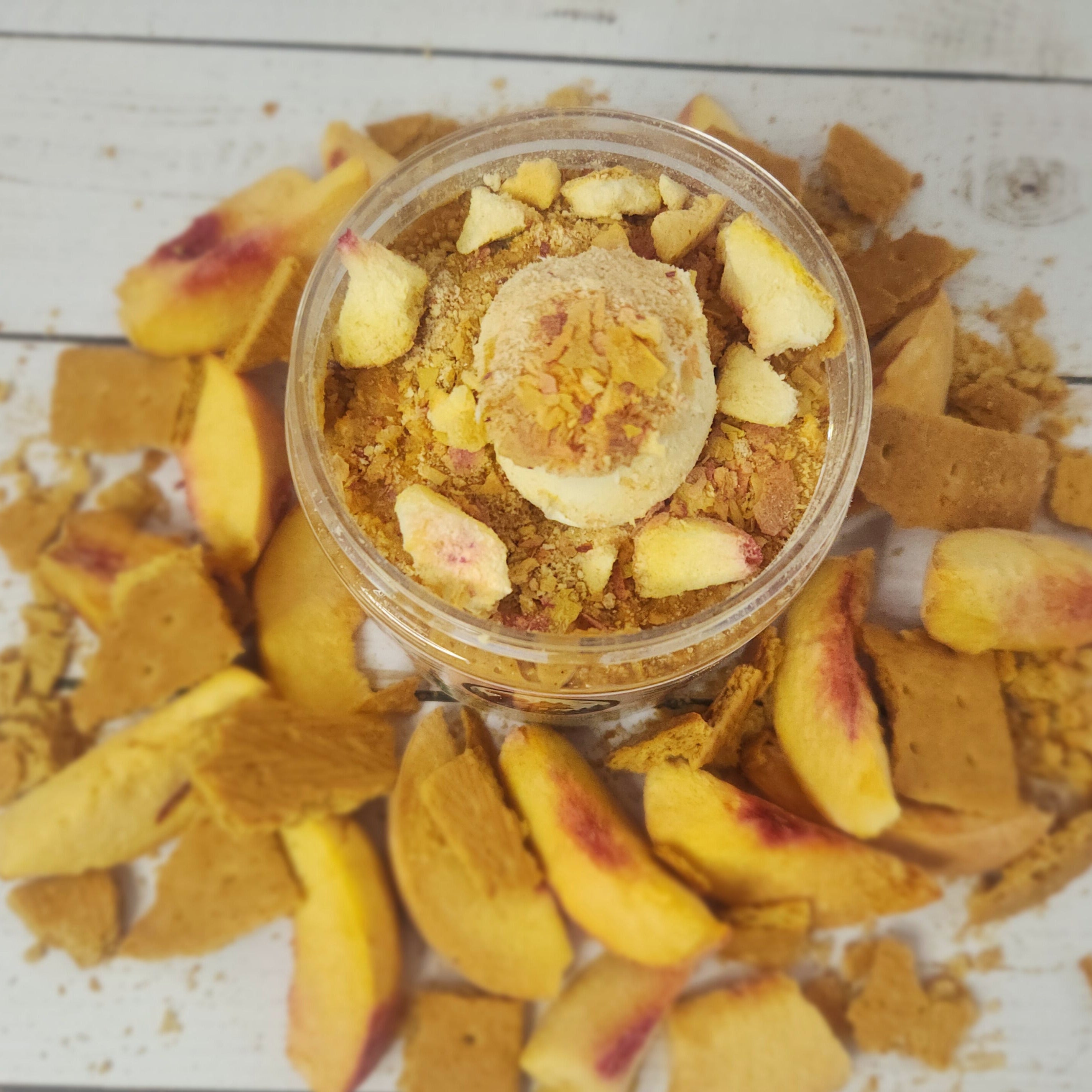 Brigham City Peach Paradise Cobbler