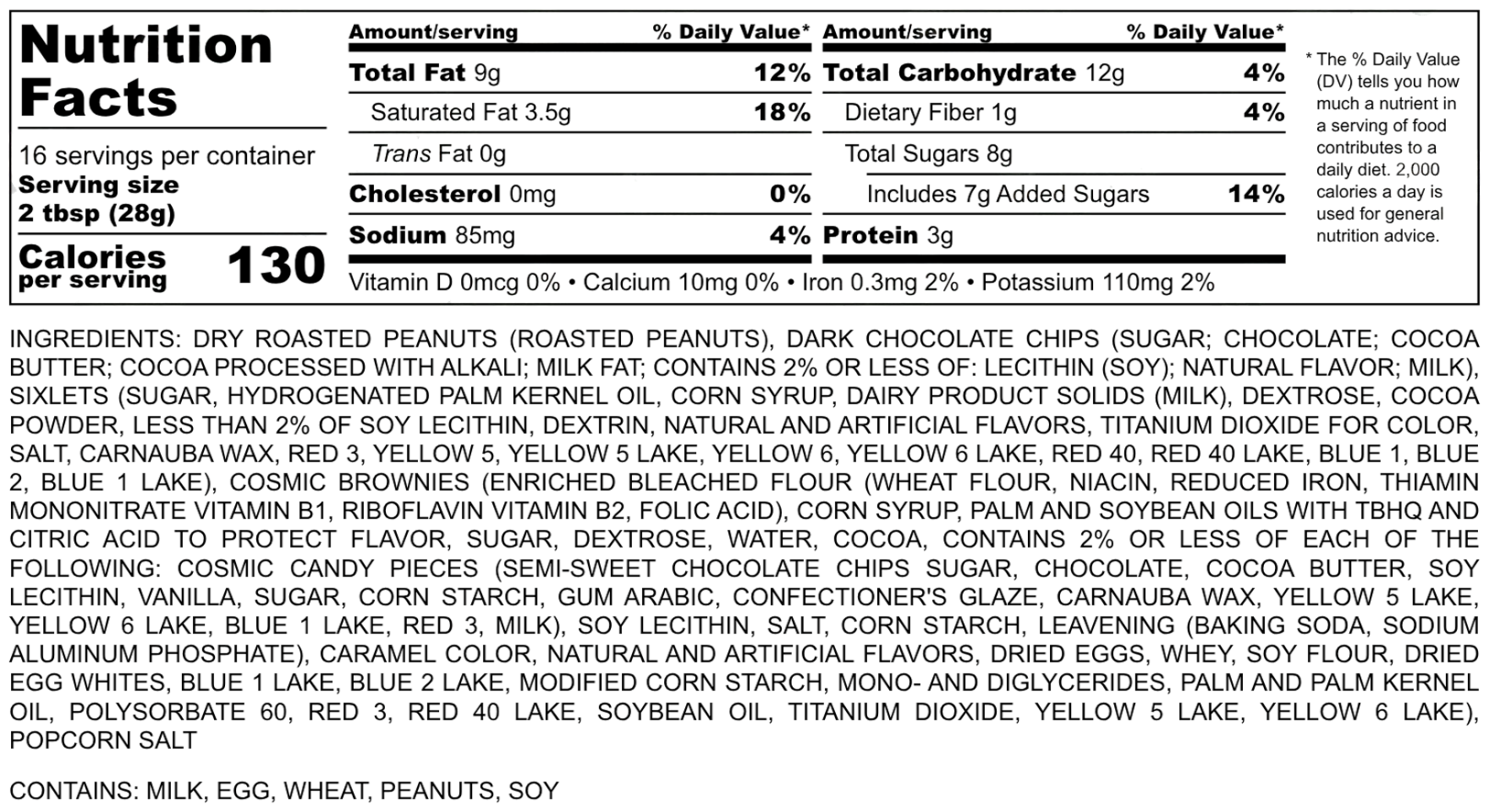 Midnight Brownie Crunch Peanut Butter